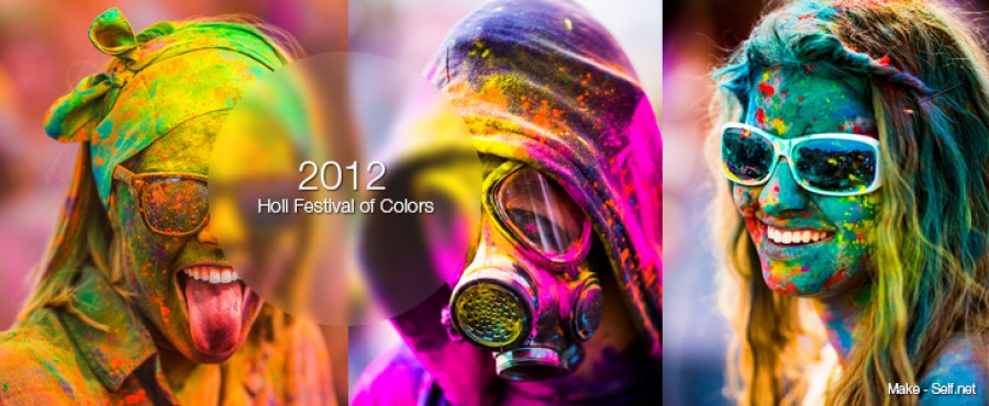 Фестиваль Красок Холи в Индии